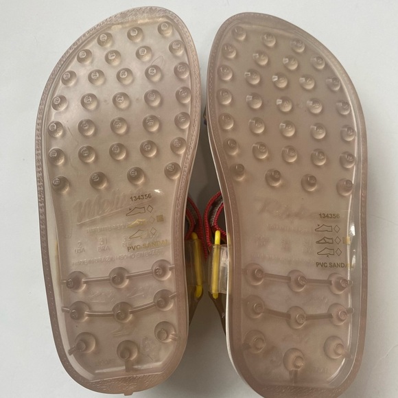 MINI MELISSA Papete Rider Rainbow Glitter Sandals - Picture 7 of 7